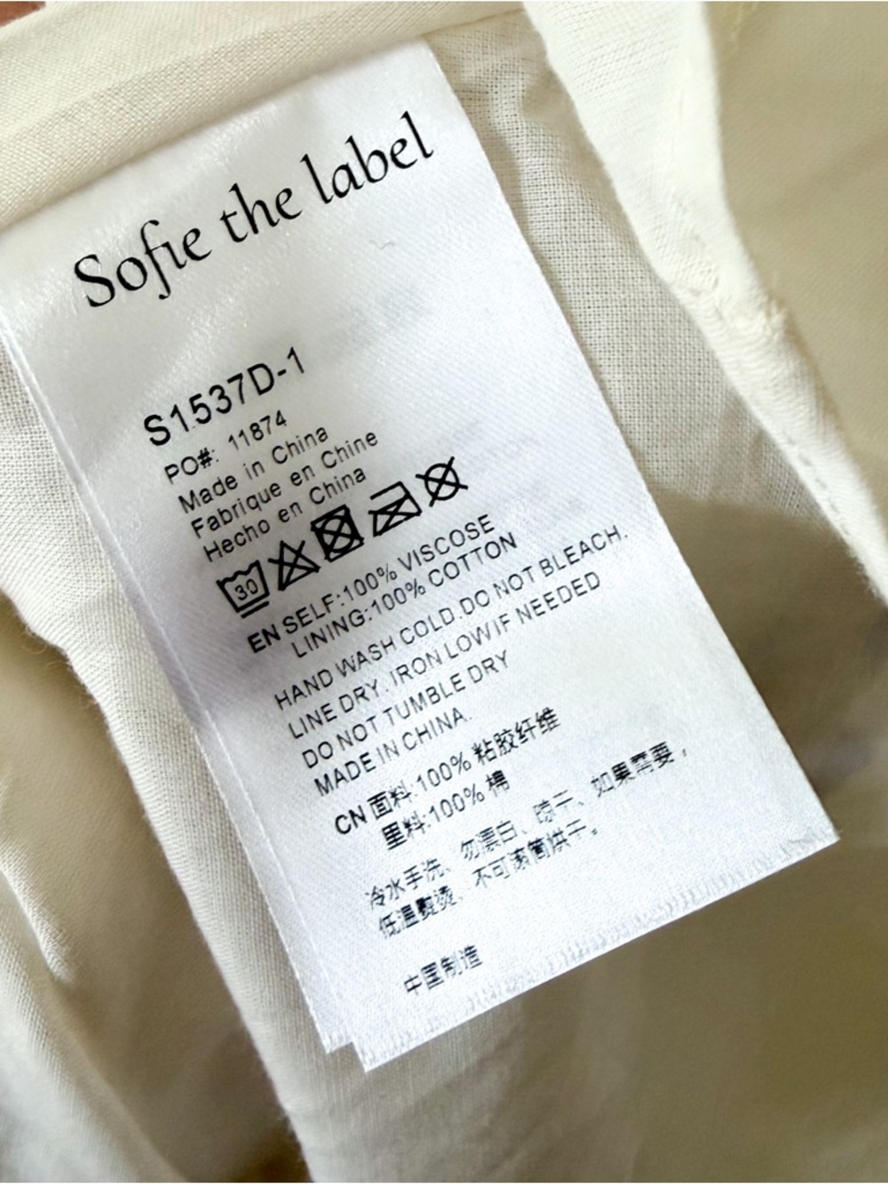 Sofie The Label Blue Bow Ric Rac Midi Maxi Dress - Picture 9 of 9